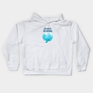 Protect The Oceans Kids Hoodie